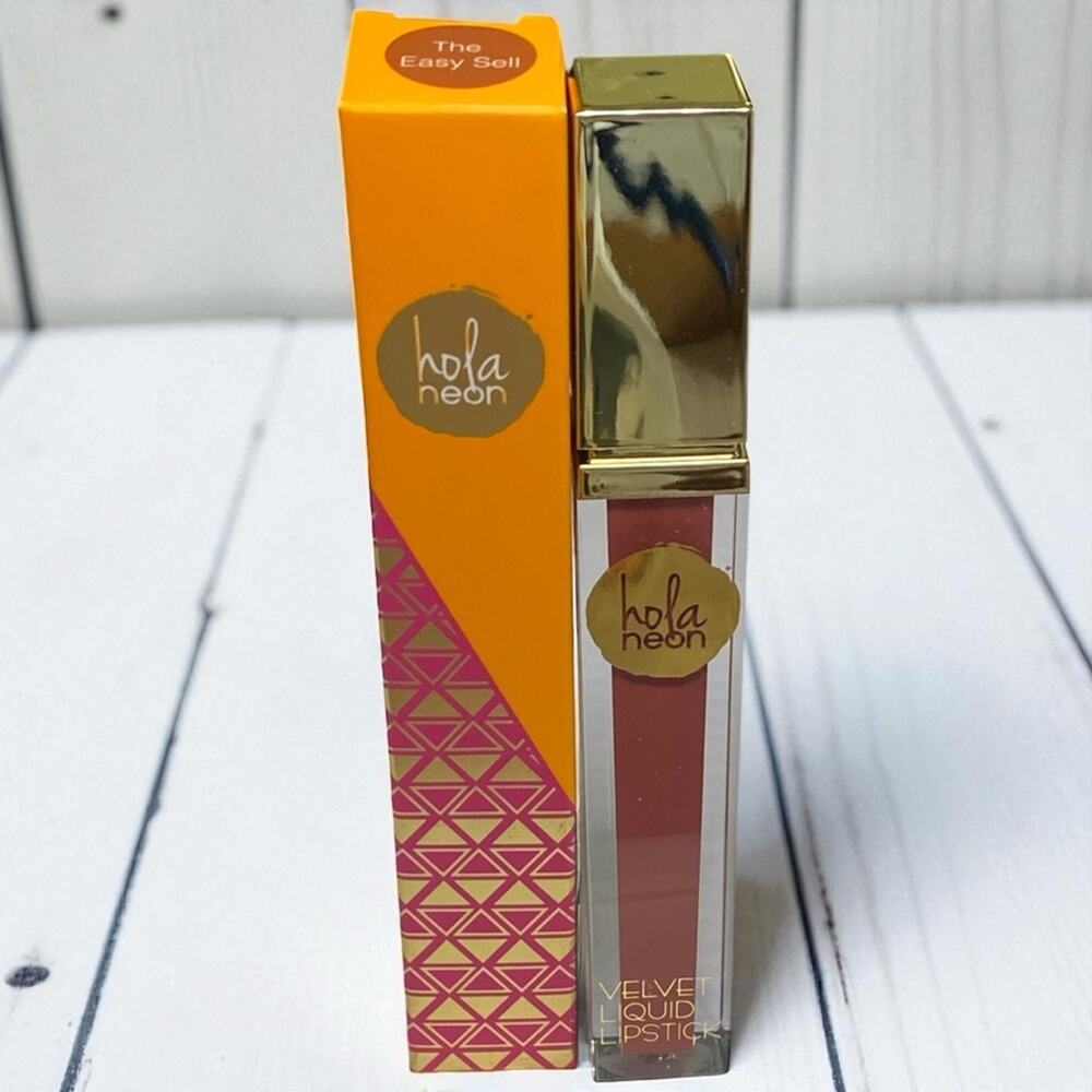 Hola Neon Velvet Liquid Lipstick Matte The Easy Sell NIB